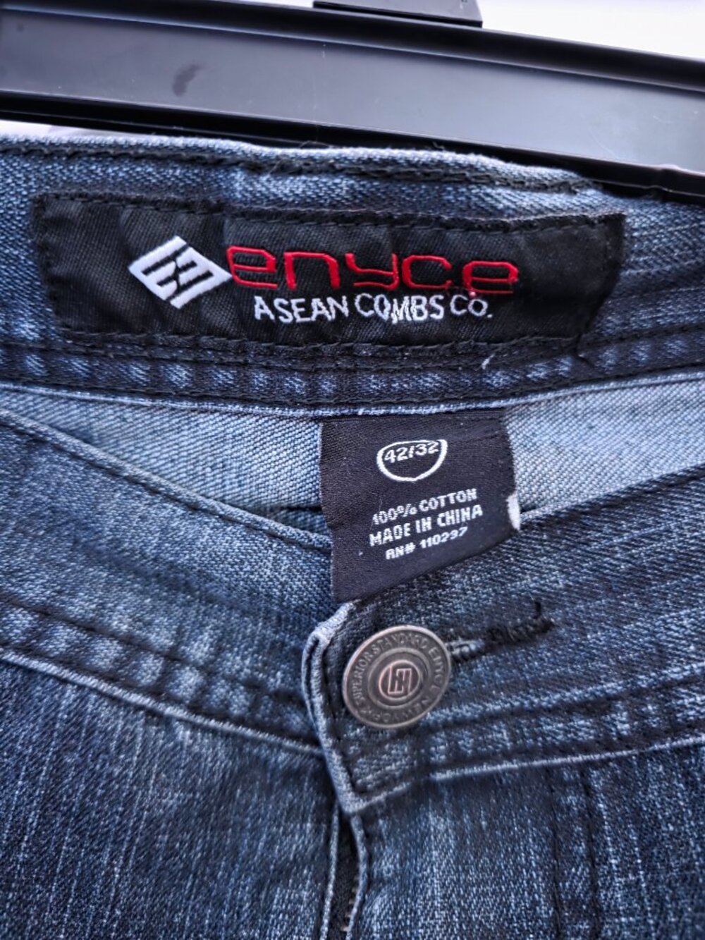Vintage Y2K Enyce Moto Baggy Jeans "A Sean Combs Co." Mens Pants